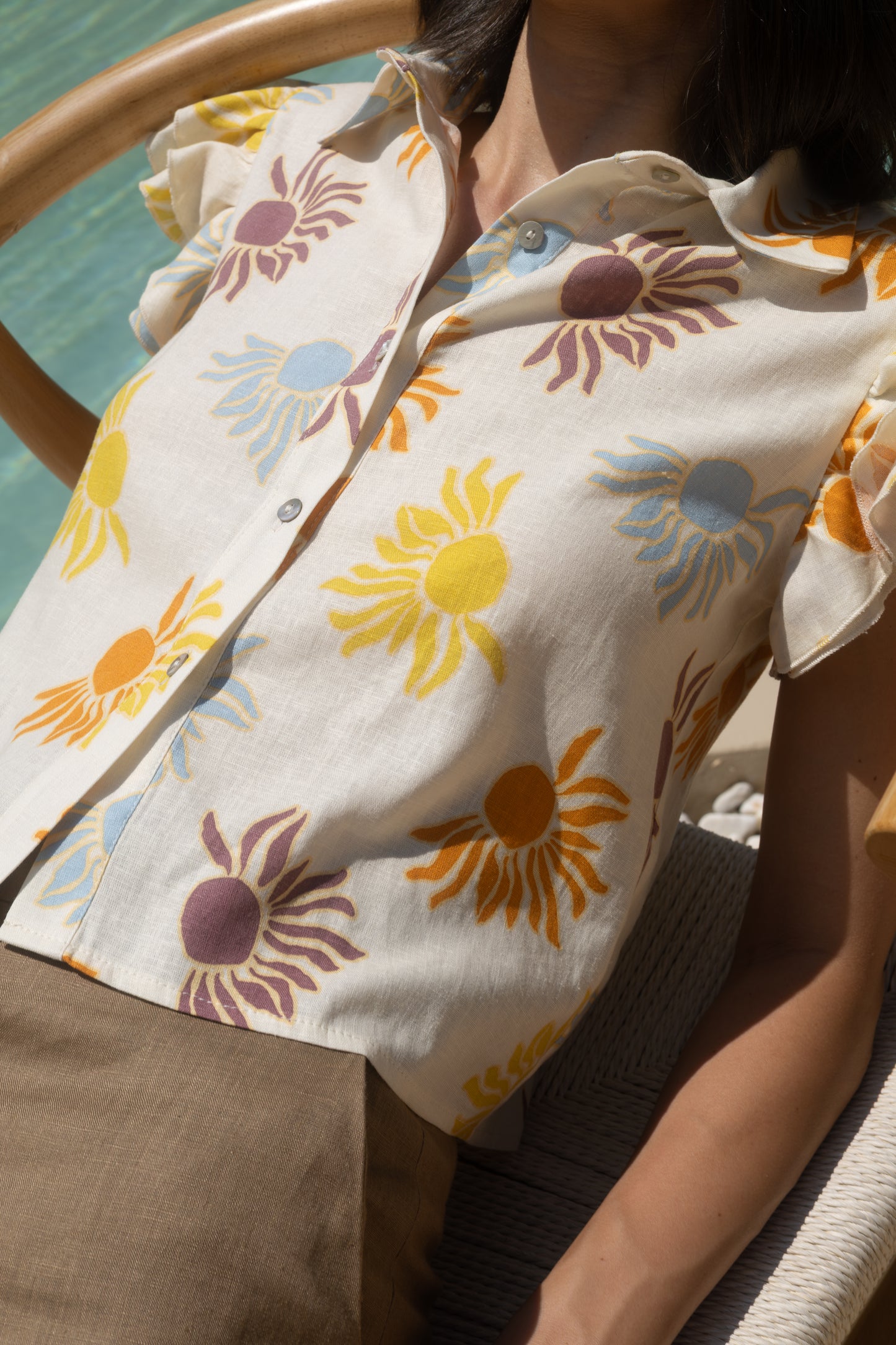 Ruffled Shirt