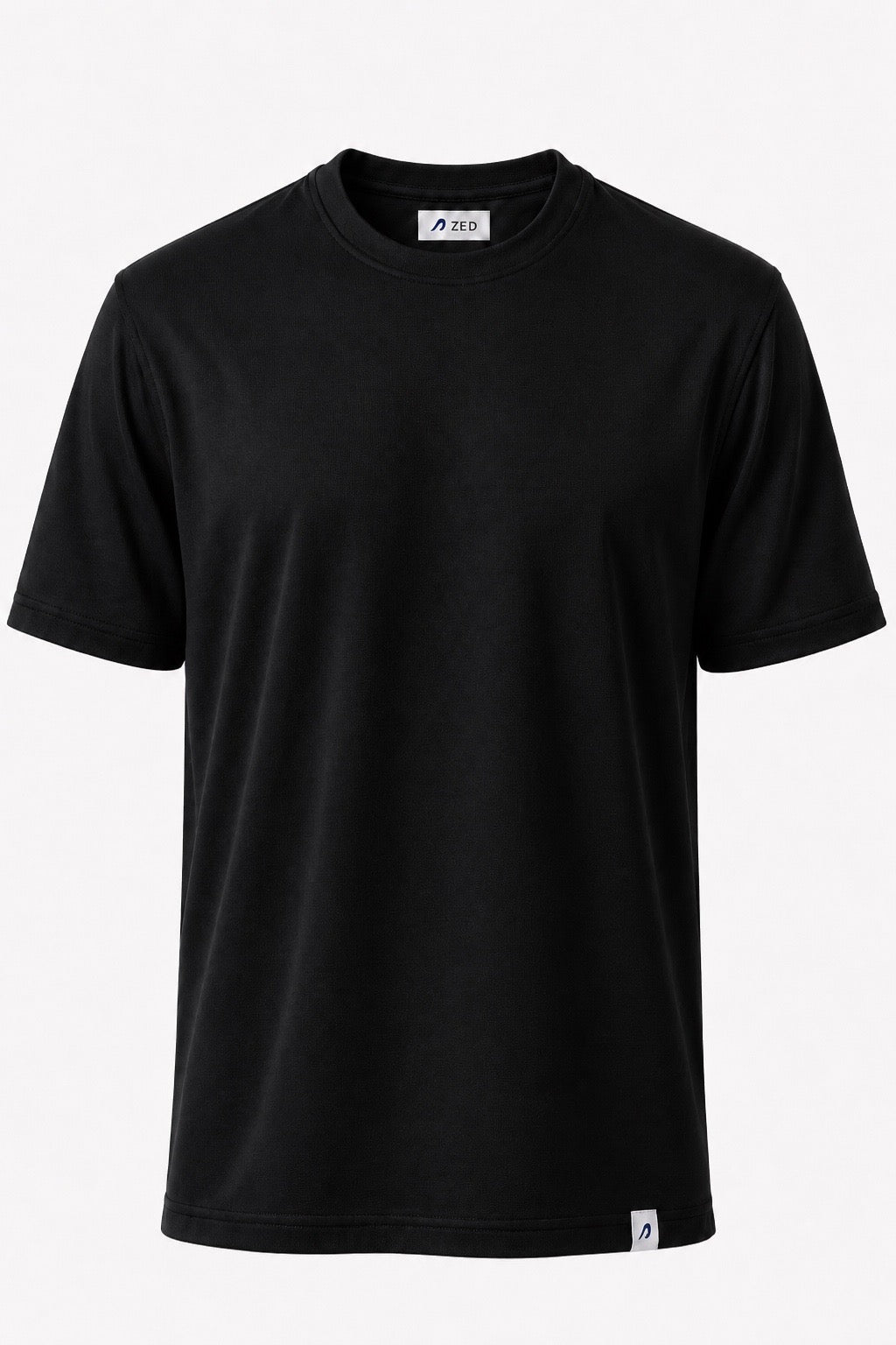 Round Neck Pique Cotton