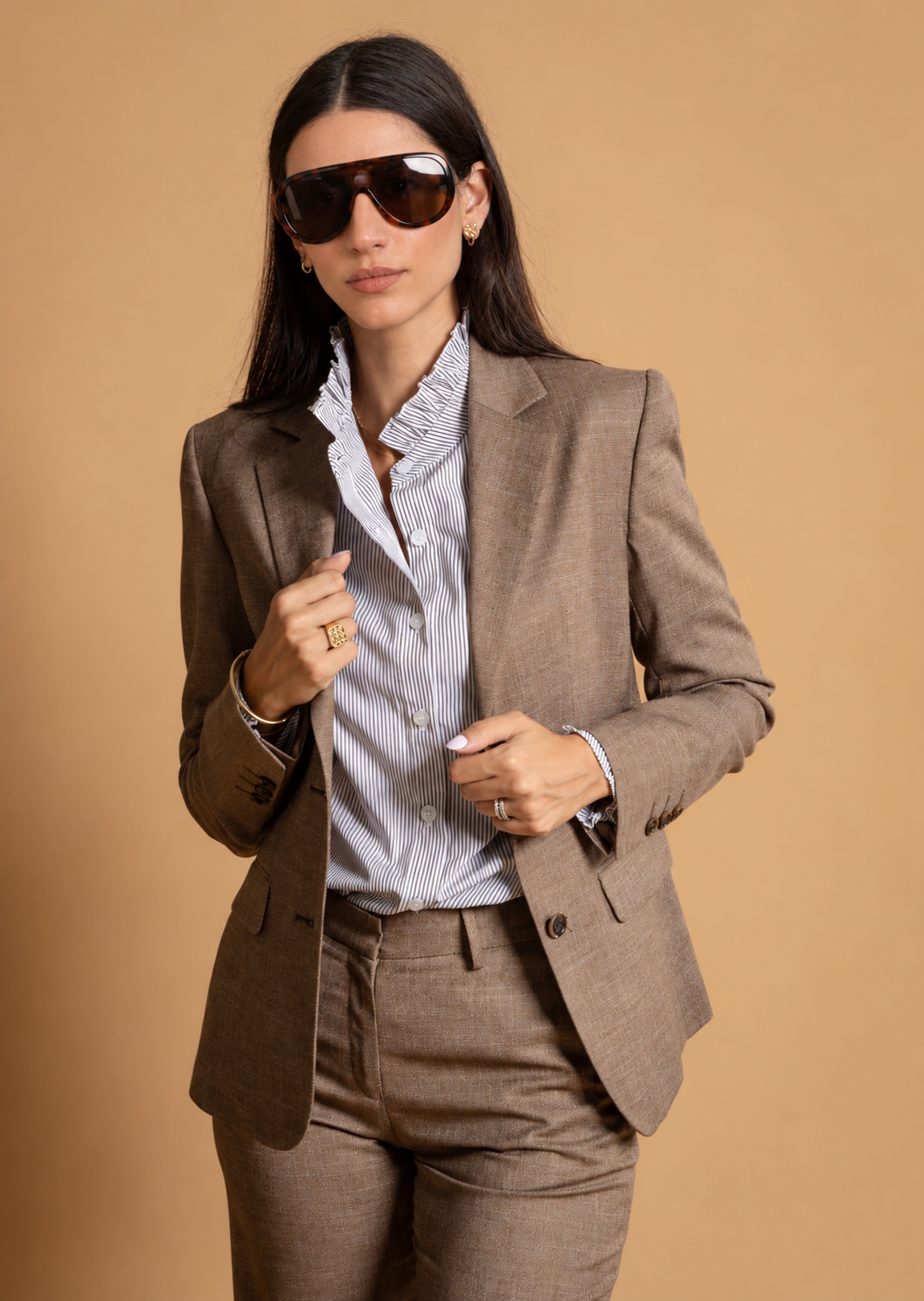 Notch Lapel Classic Blazer