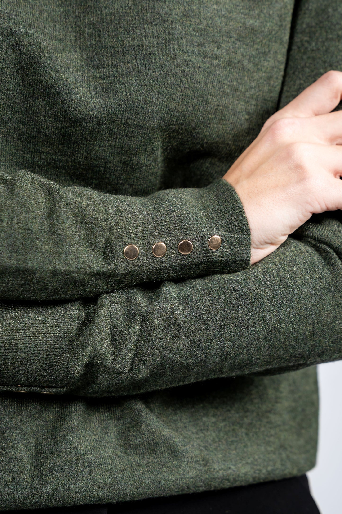 Women Wool Blend Round Neck