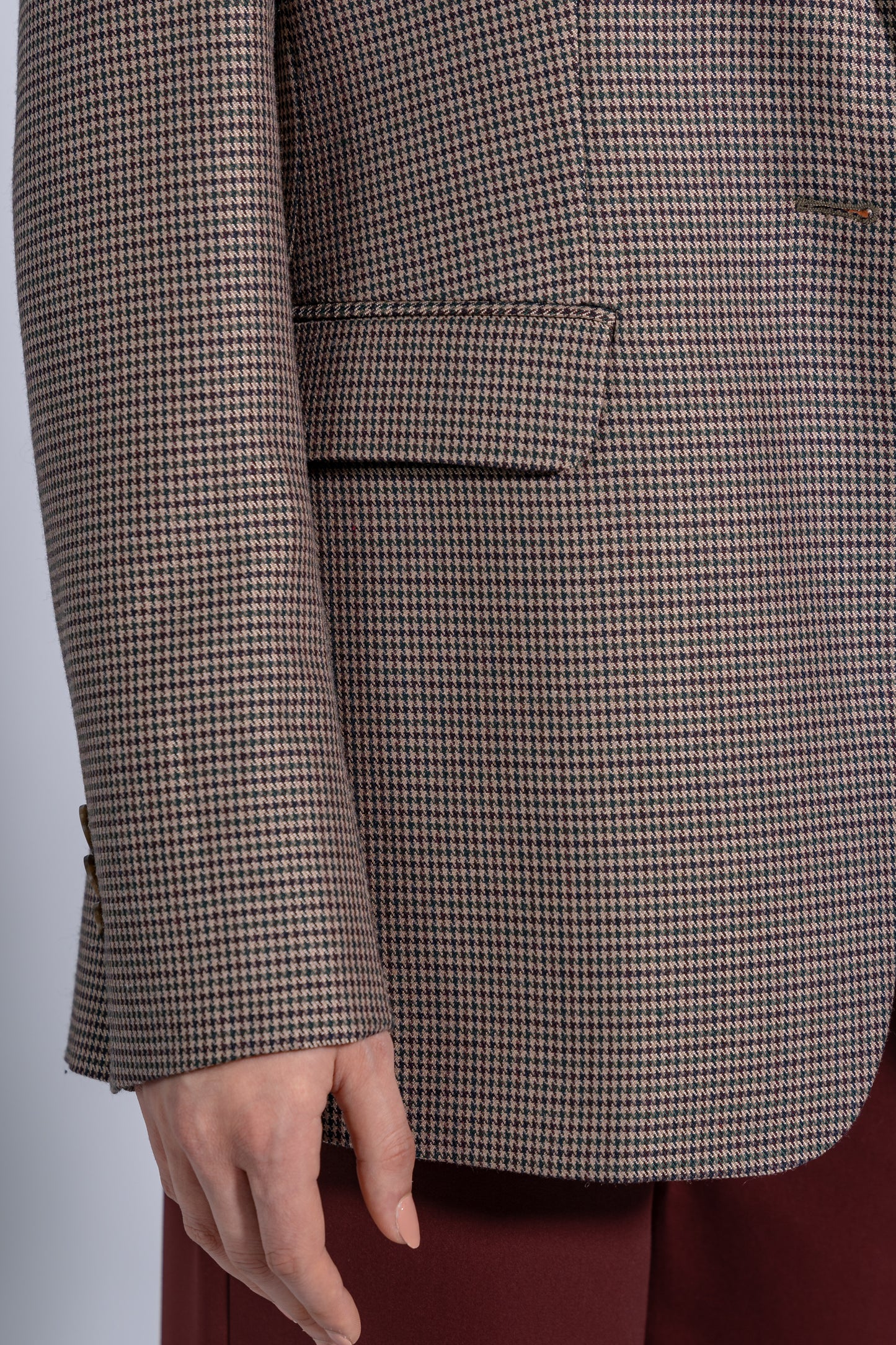 Single Breasted, Tailored Longline Blazer