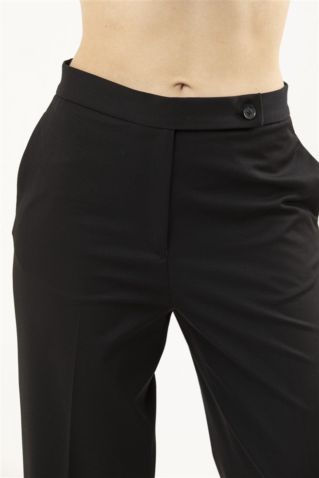 High Waist Trouser Flowing Wide Leg