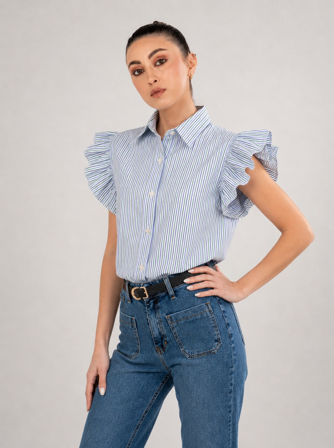 Ruffled Shirt