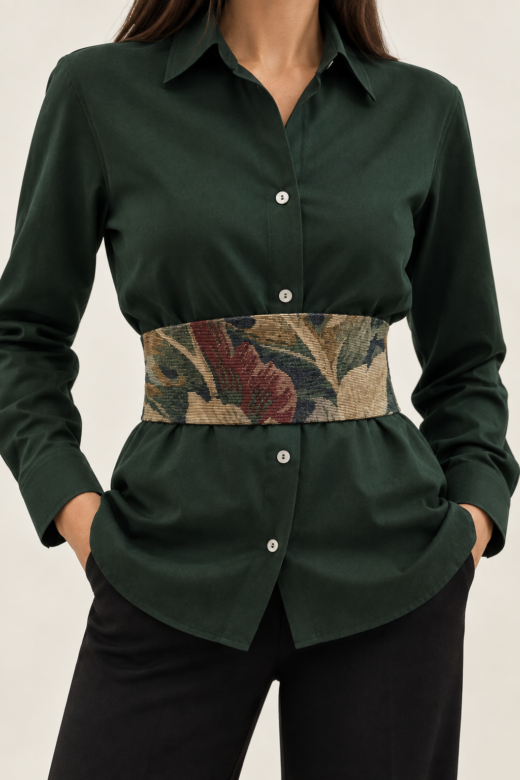 Botanical Cummerbund