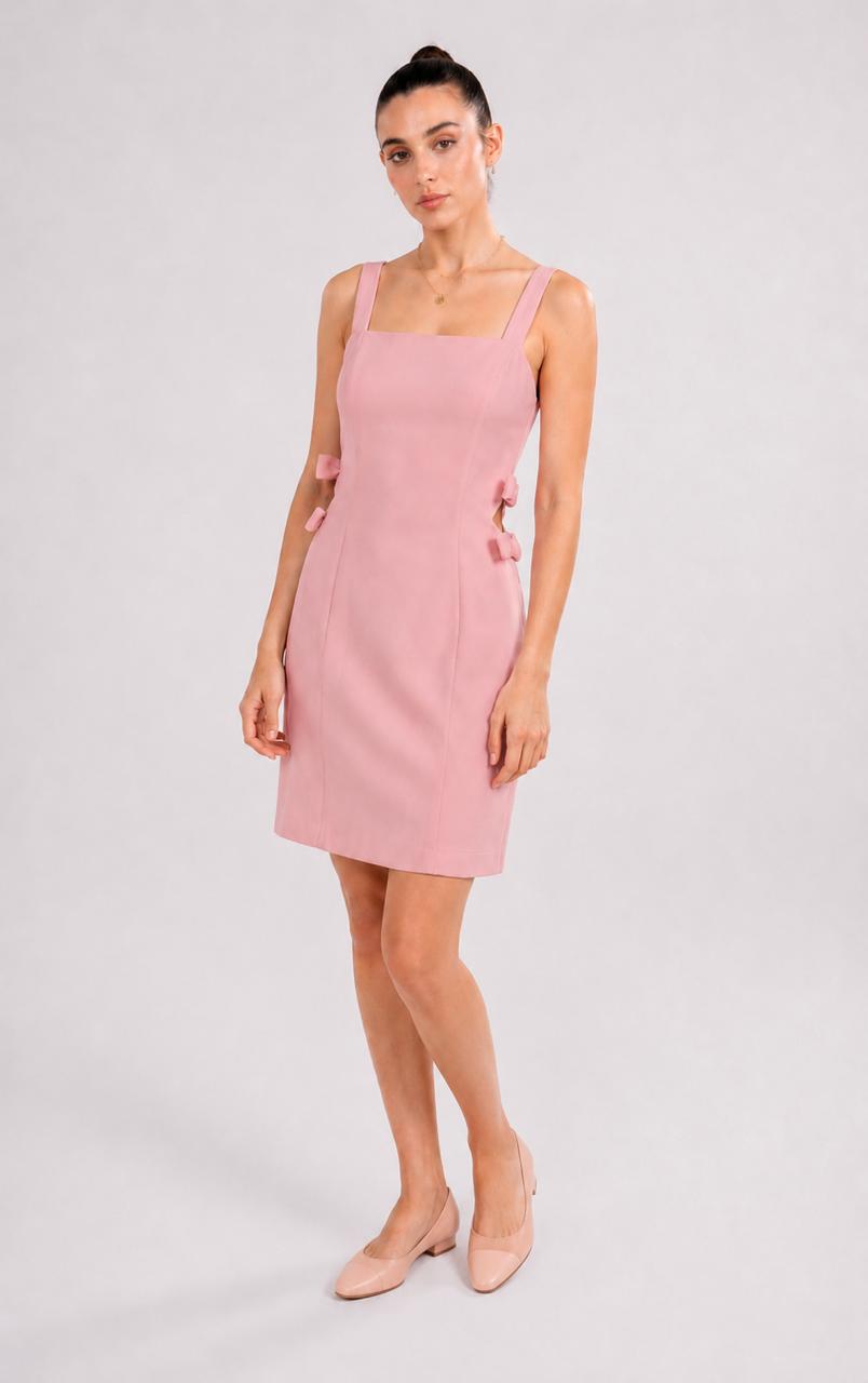 A-Line Dress With Bows