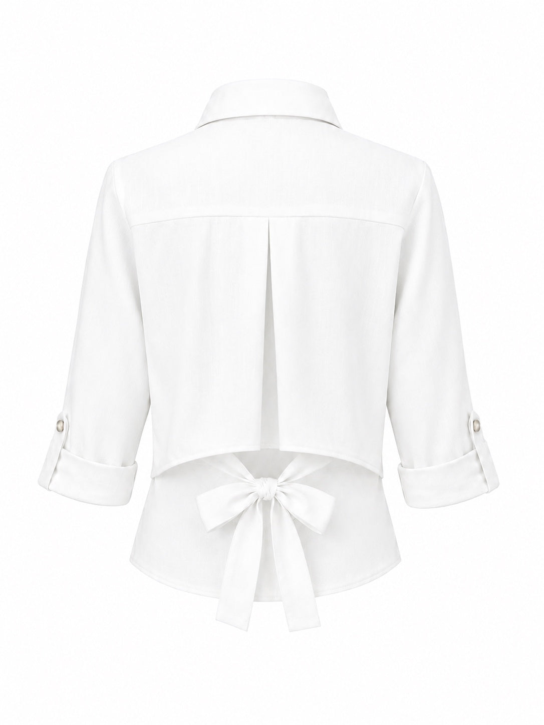 Bowed Flowy Shirt
