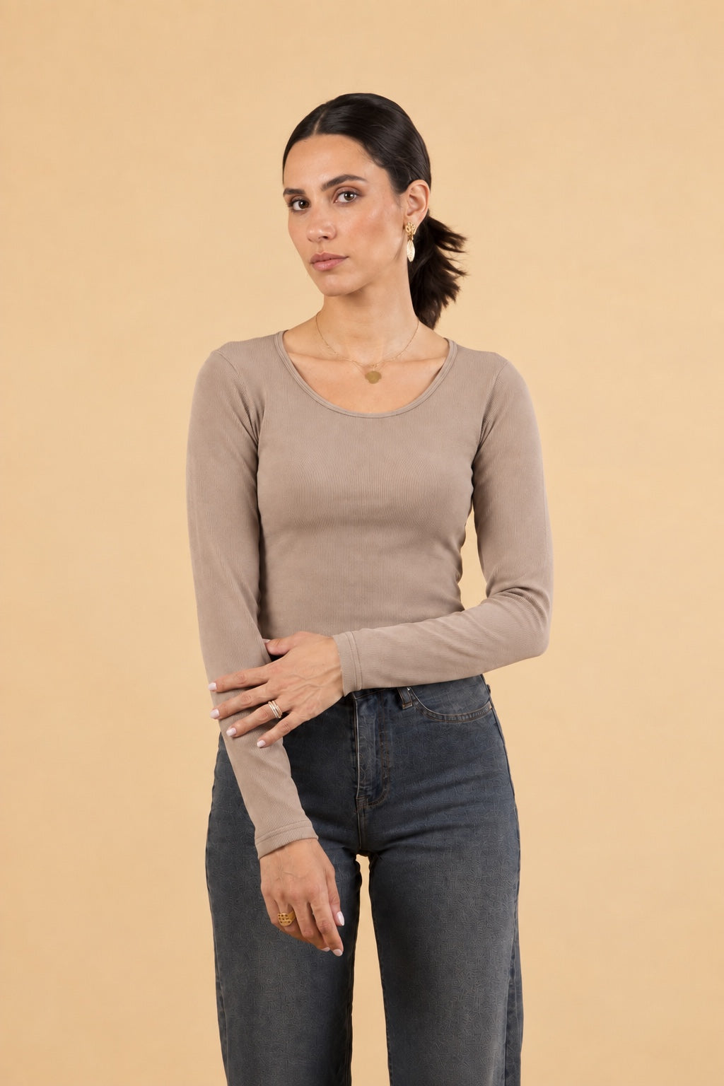 Long Sleeve Basic Top