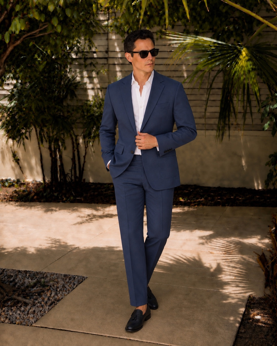 Trousers Suit Wool