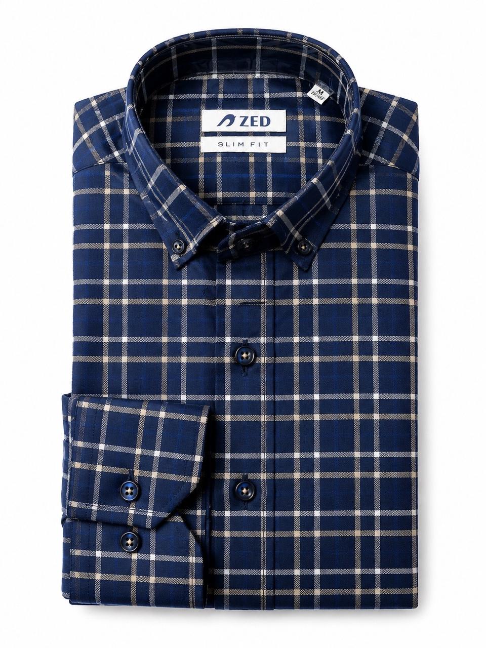 Plaid Cotton Shirt