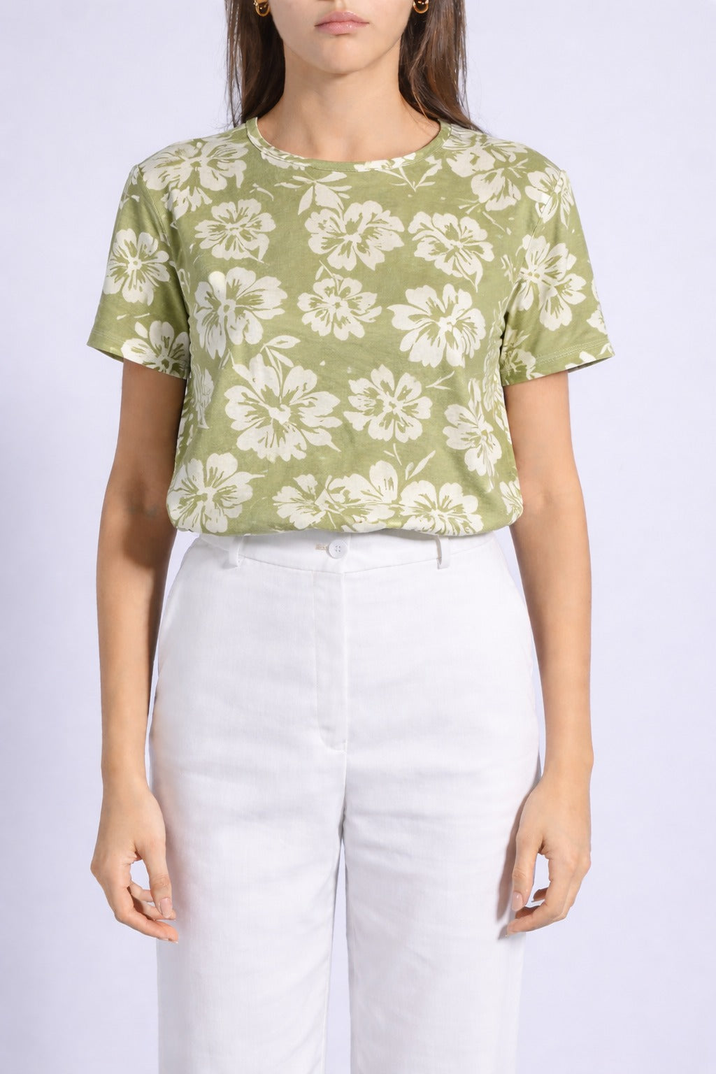 Half Sleeves Round Neck T-shirt