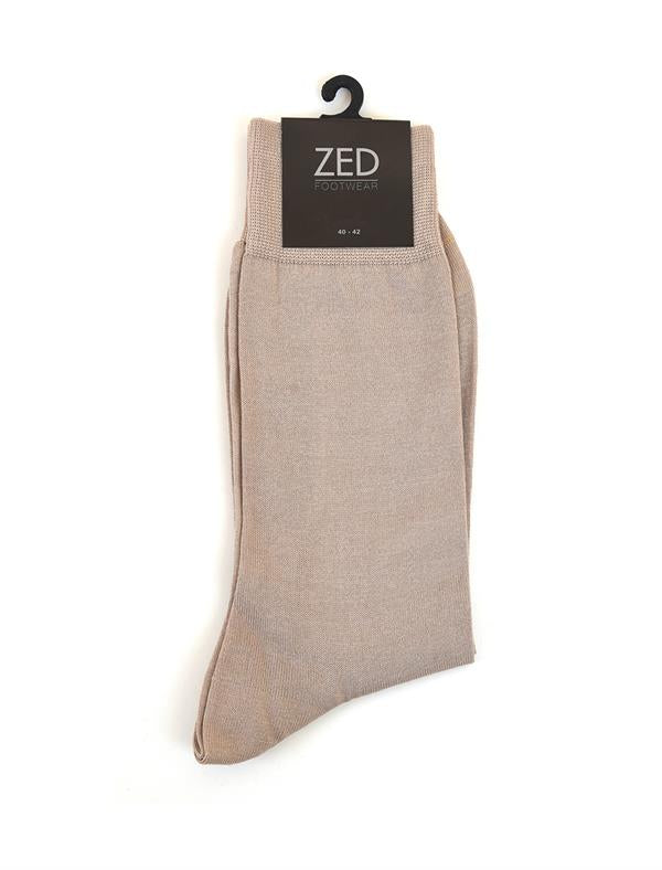 100% Cotton Mercerized Plain Classic men socks