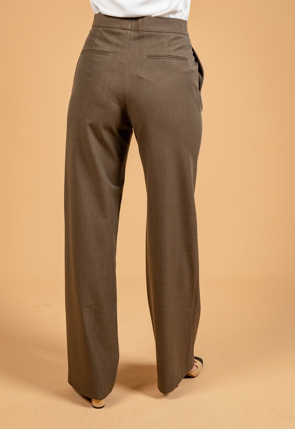 Flowing Wide Leg Trousers