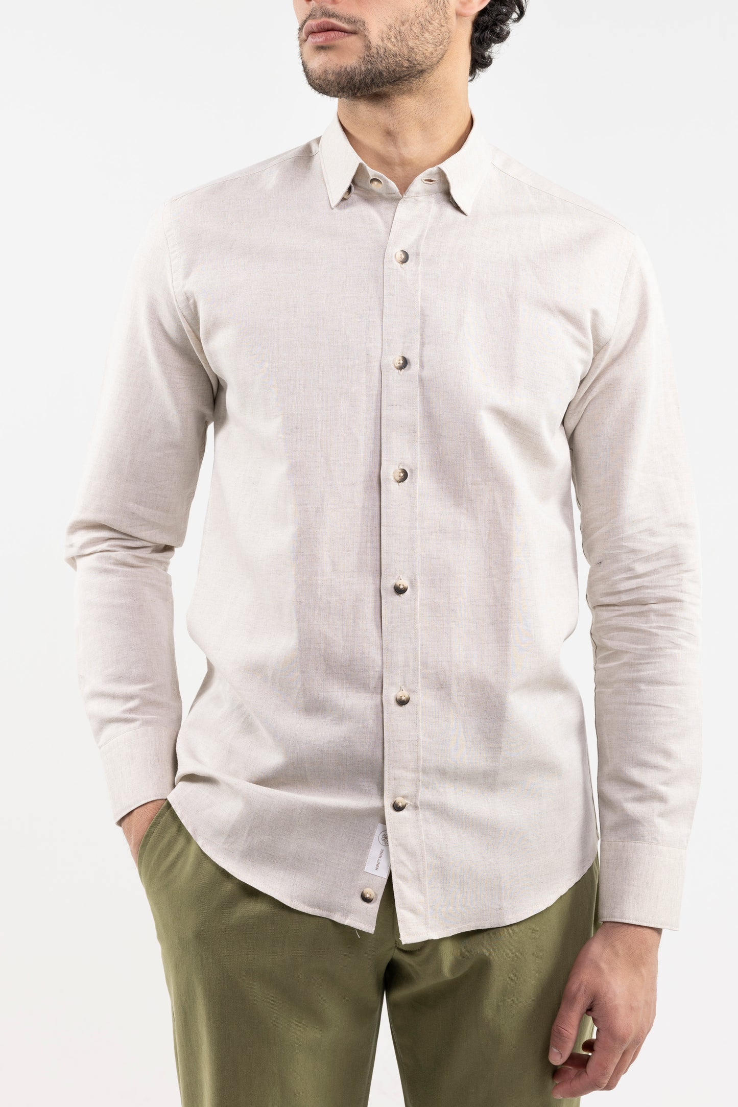 100% Linen Shirt Modern Fit