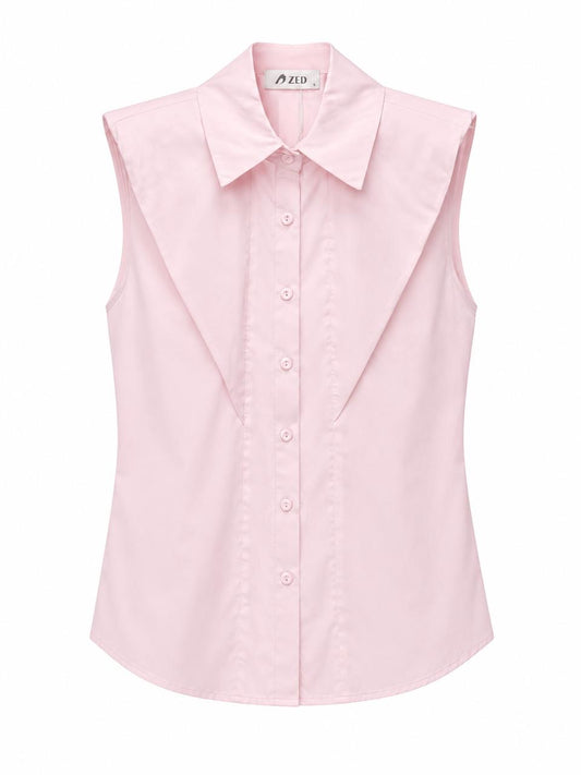 Structured Shirt With Epaulette