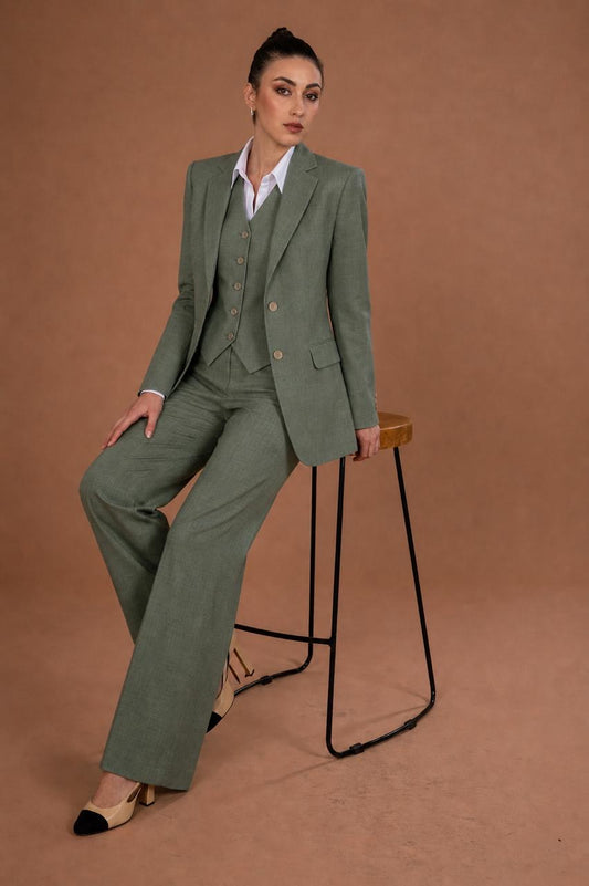Notch Lapel Classic Blazer