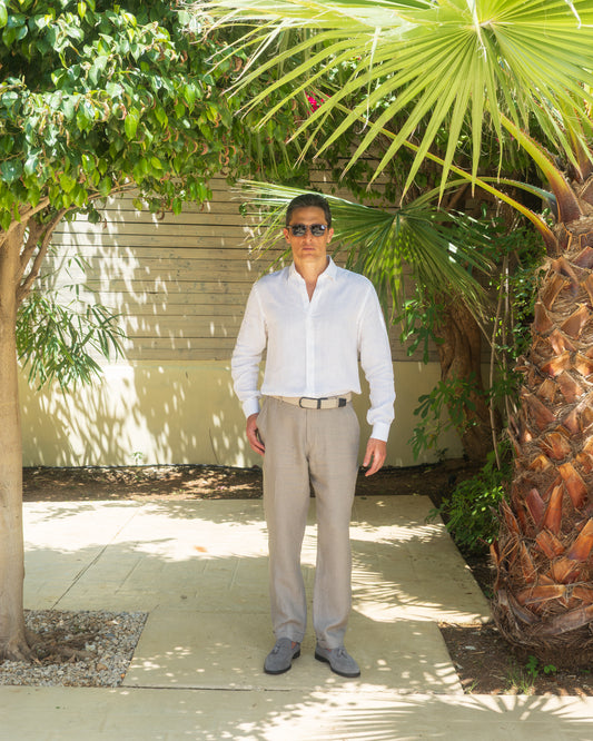 100% Linen Shirt Modern Fit