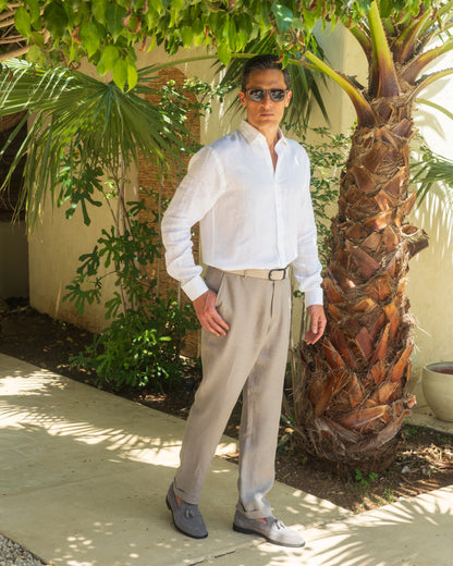 100% Linen Shirt Modern Fit