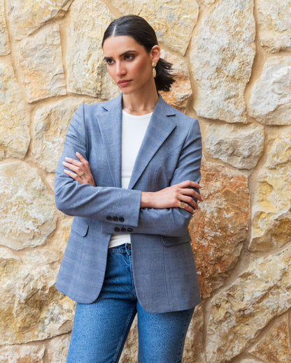 Formal Notch Lapel Blazer