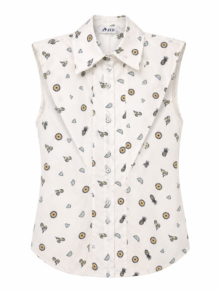 Structured Shirt With Epaulette