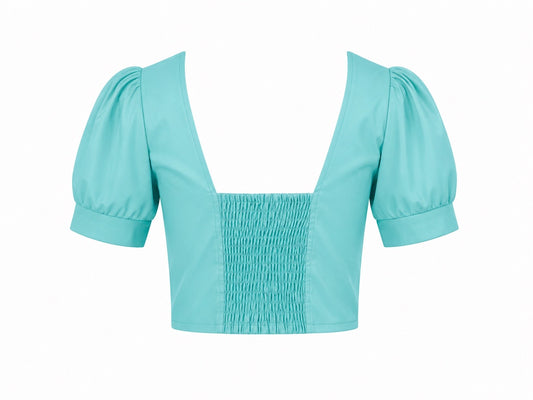 Puffed Sleeves Top