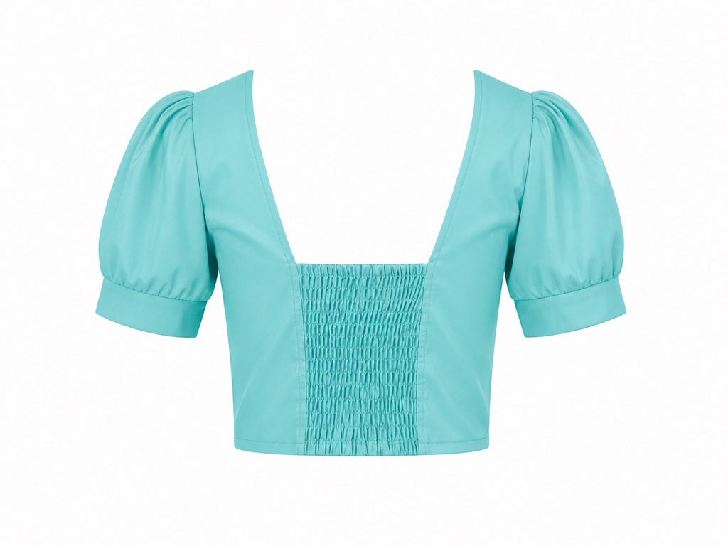 Puffed Sleeves Top