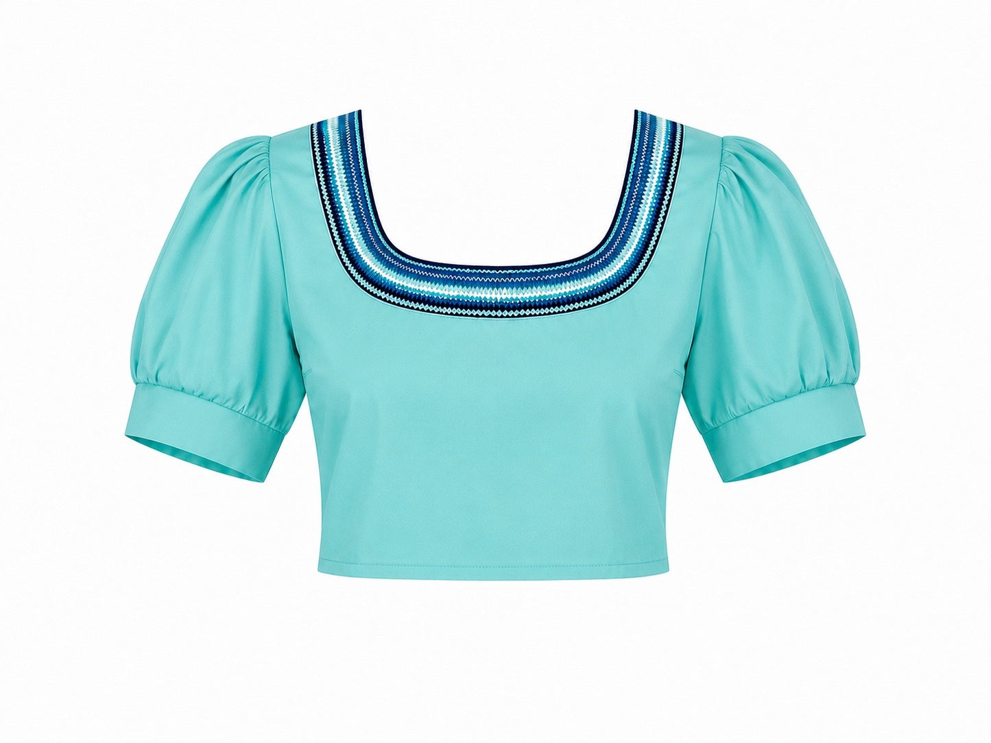 Puffed Sleeves Top