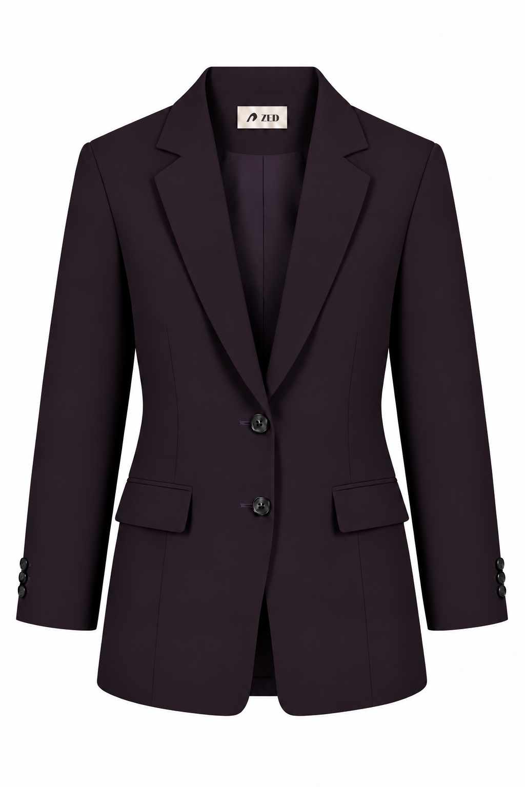 Notch Lapel Classic Blazer