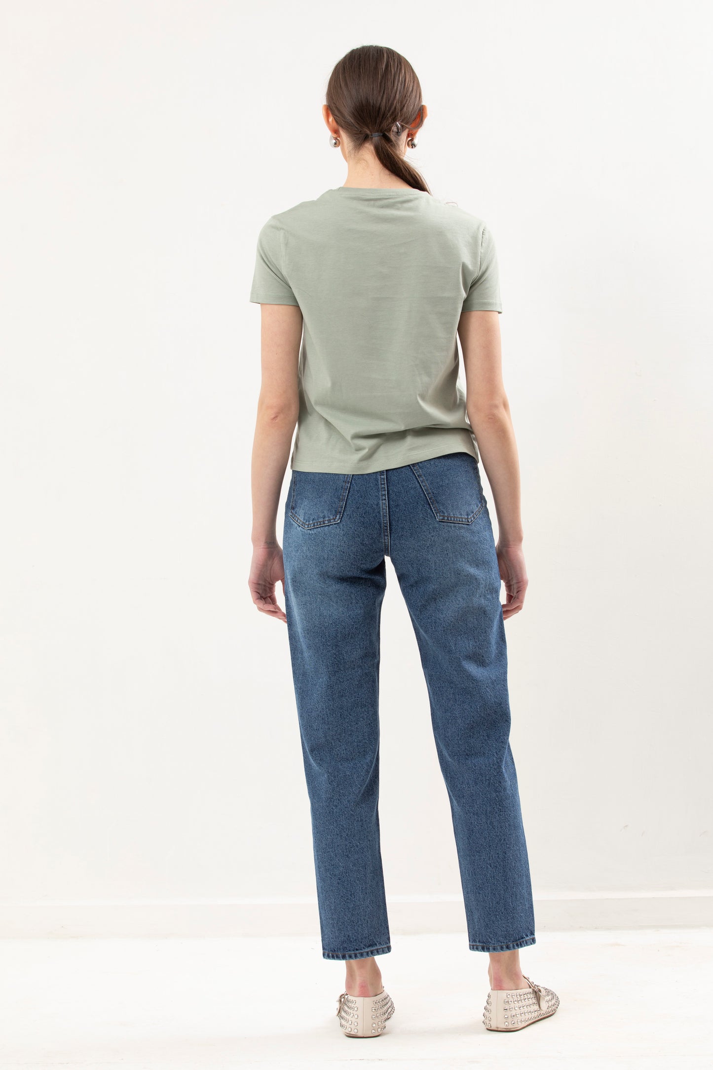 Basic T-Shirt With Embroidery