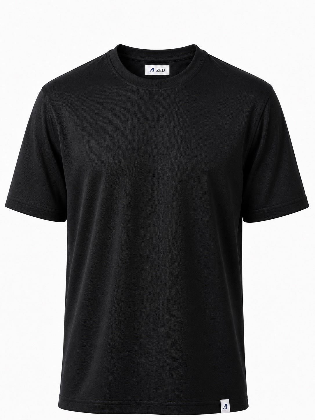 Round Neck Pique Cotton