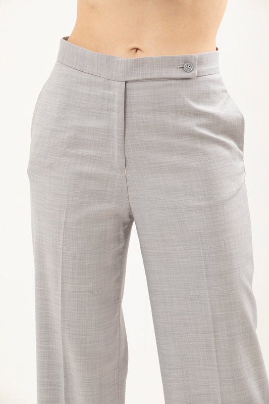 High Waist Trouser Flowing Wide Leg