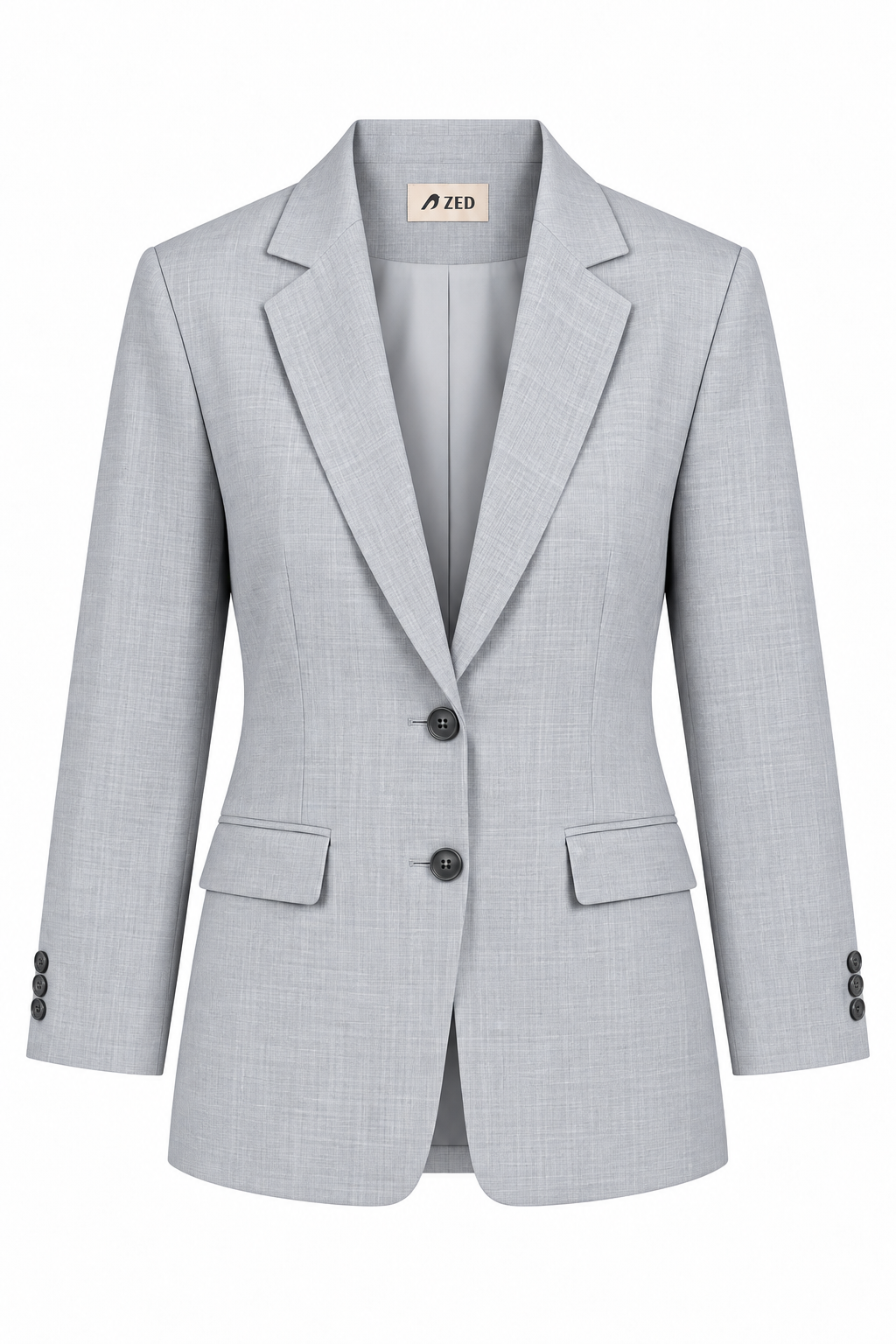 Notch Lapel Classic Blazer