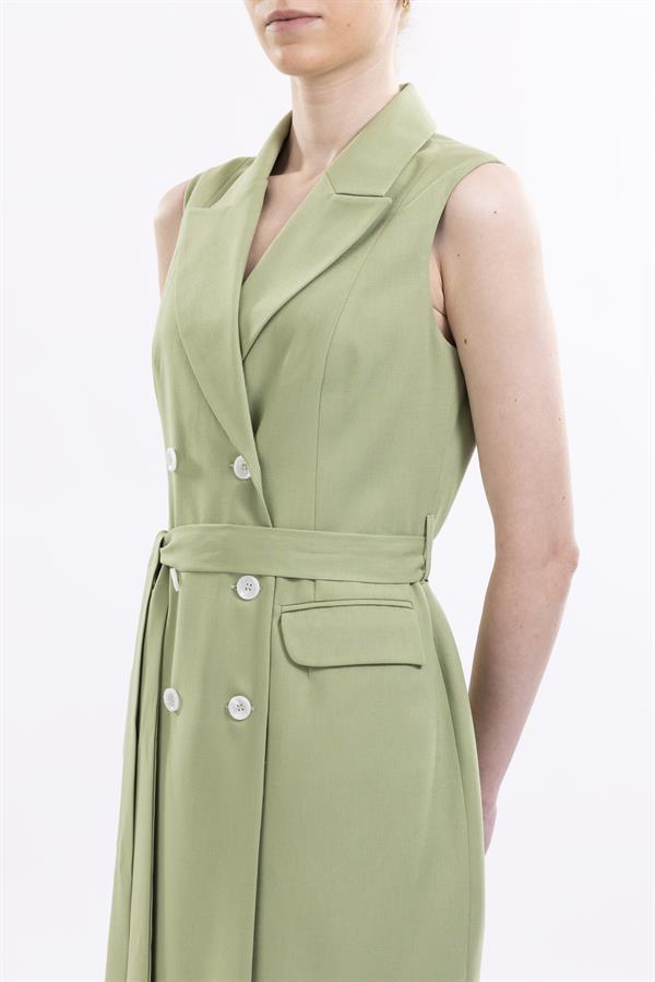 Double Breasted Dress Peak Lapel