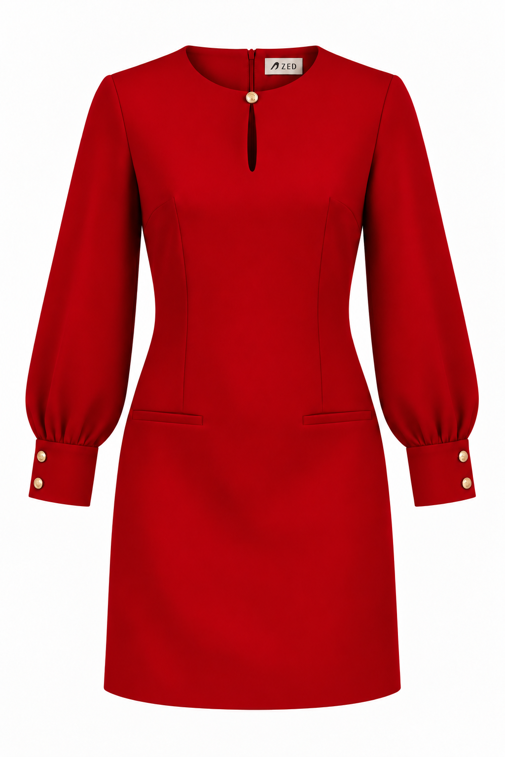Short Dress With Long Sleeve