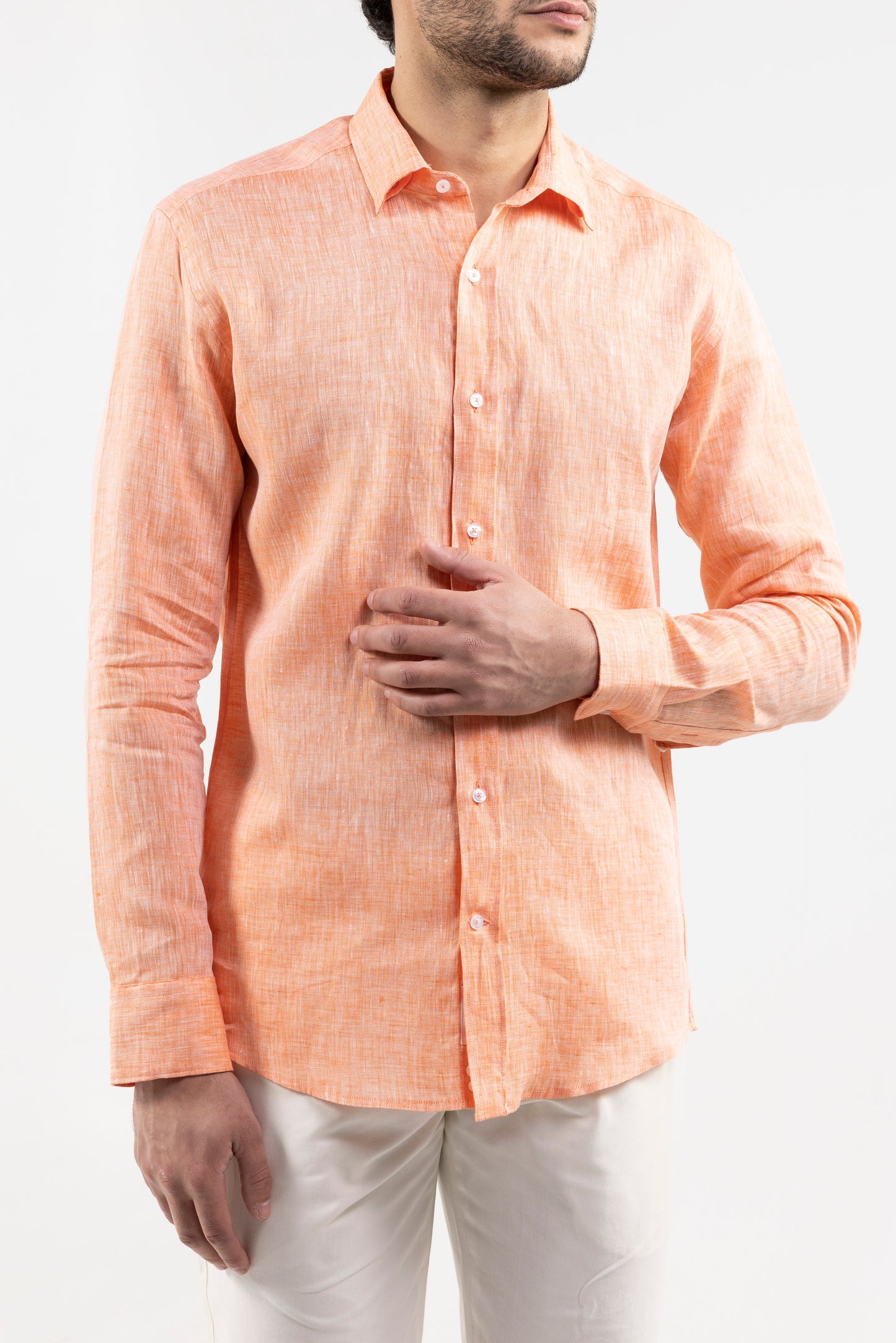 100% Linen Shirt Modern Fit