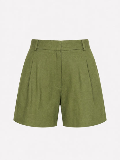 Short With Pleats