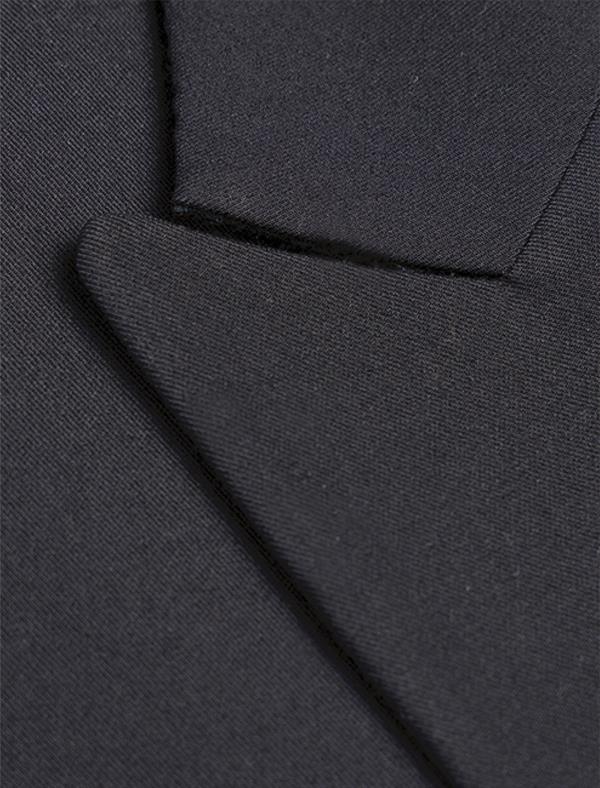 Double Breasted Blazer Peak Lapel