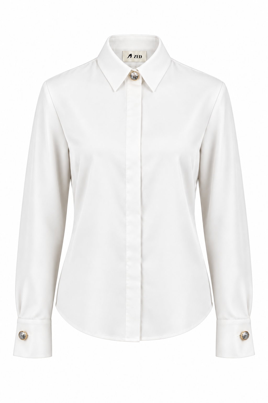 Classic Shirt With Special Buttons