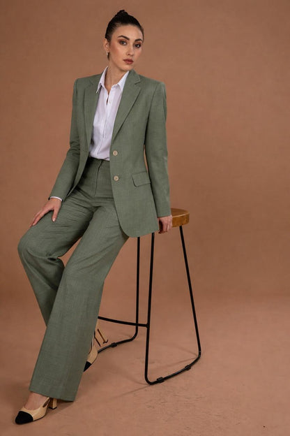 Flowing Wide Leg Trousers