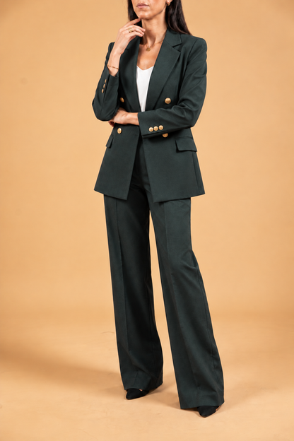 High Rise Wide Leg Trousers