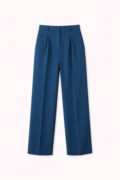 Box Pleated Trousers