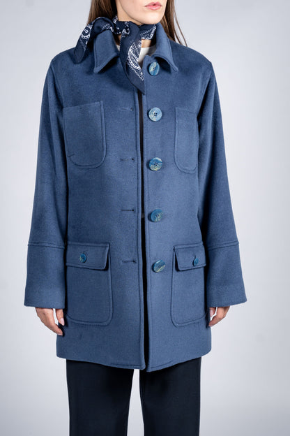 Structured Coat With Four Pockets