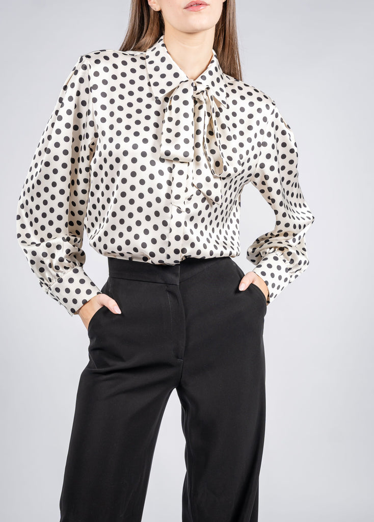 Bow Tie Long Sleeve Shirt