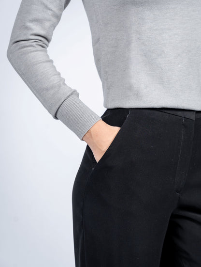 Women Wool Blend Turtle Neck
