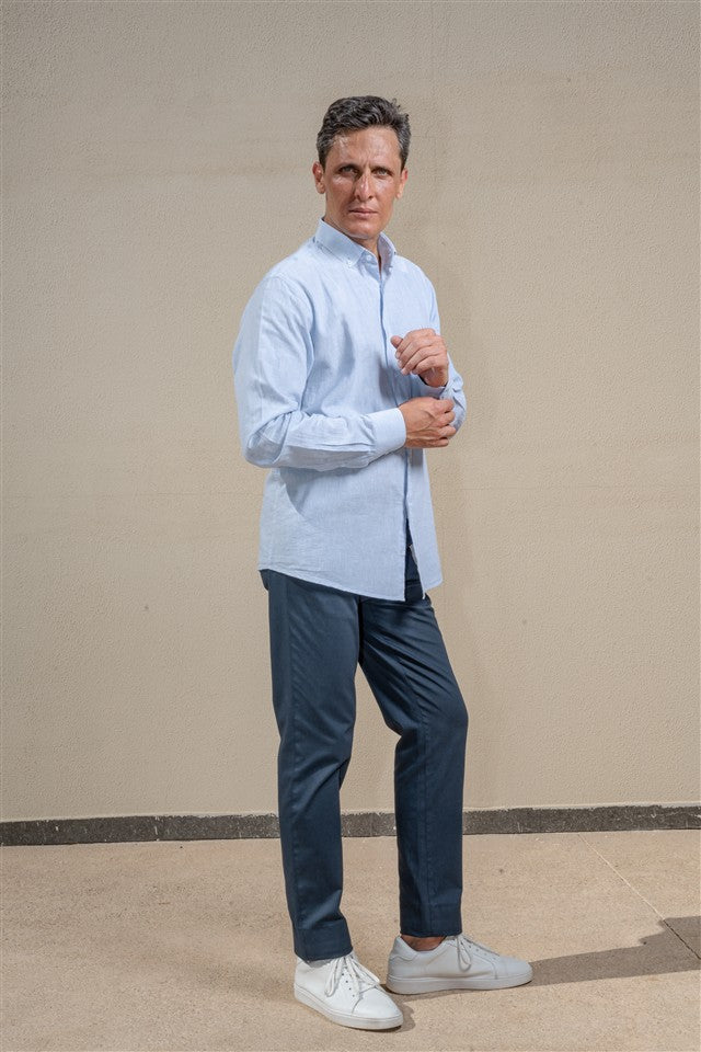 100% Linen Shirt Modern Fit