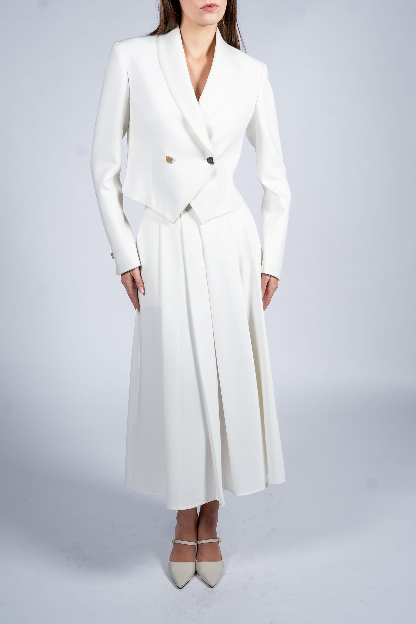 Short Double Breasted Blazer