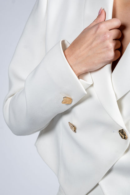 Short Double Breasted Blazer