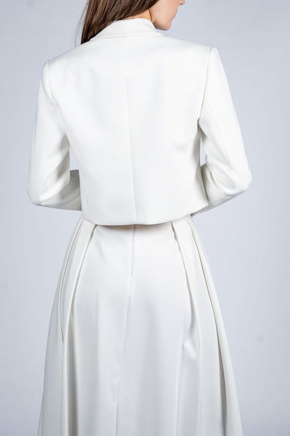 Short Double Breasted Blazer