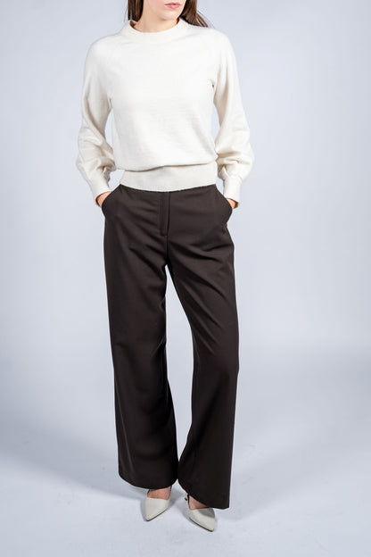 Jumper With Pearl Button