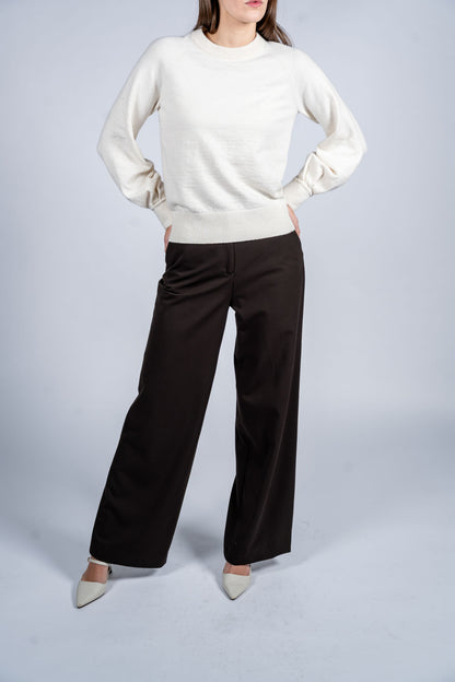 Jumper With Pearl Button