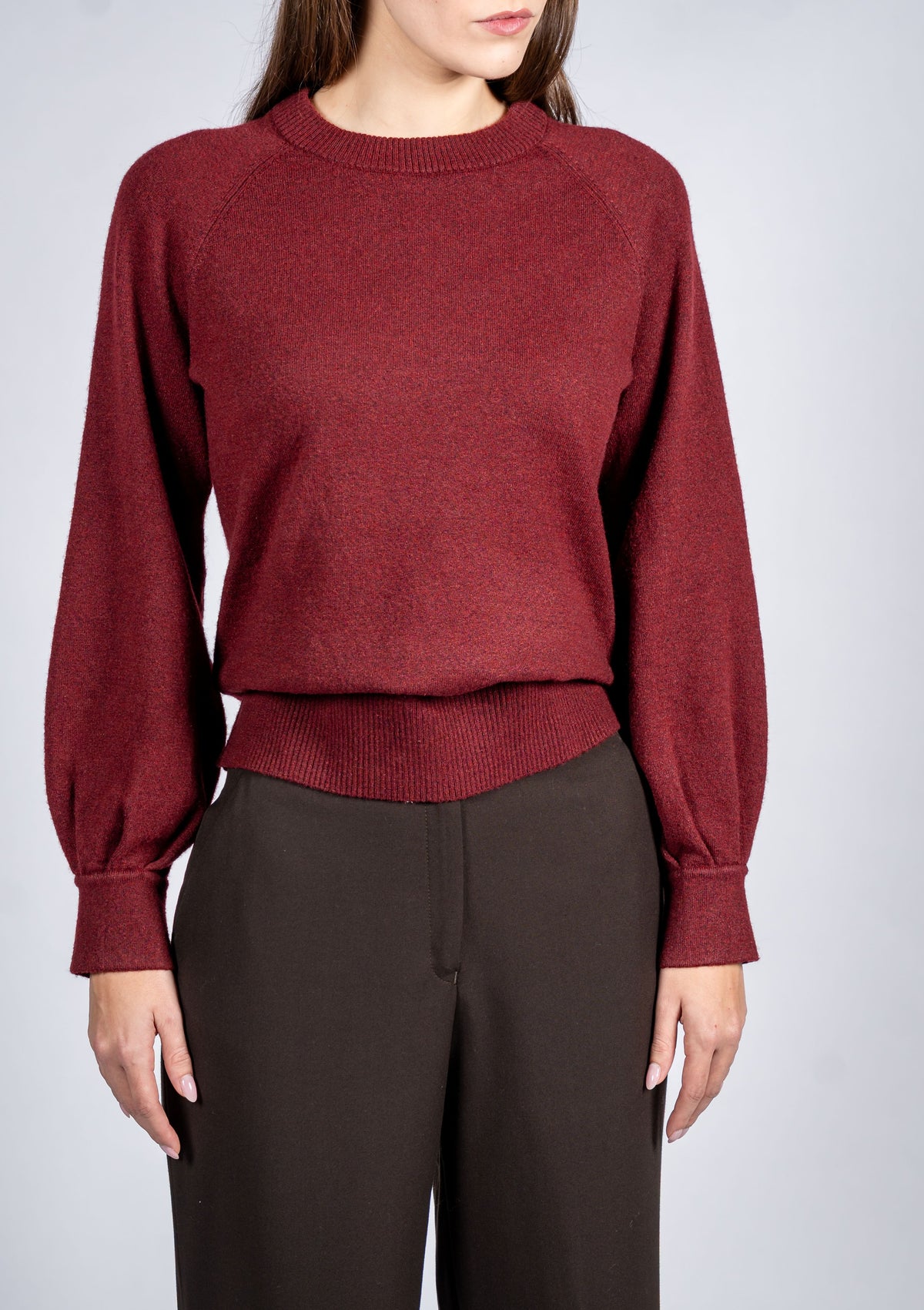 Jumper With Pearl Button